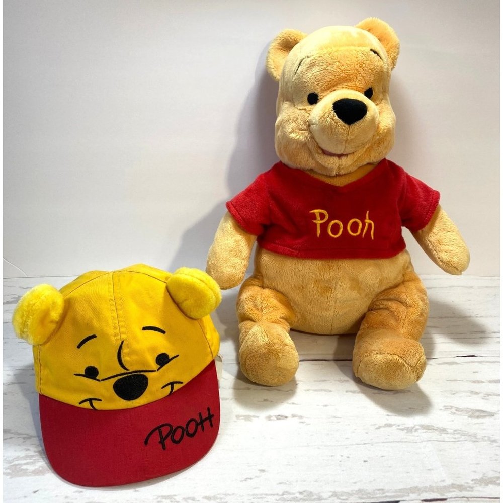 Disney Winnie The Pooh Plush Exclusive Original, Child Toddler Baseball Cap Hat